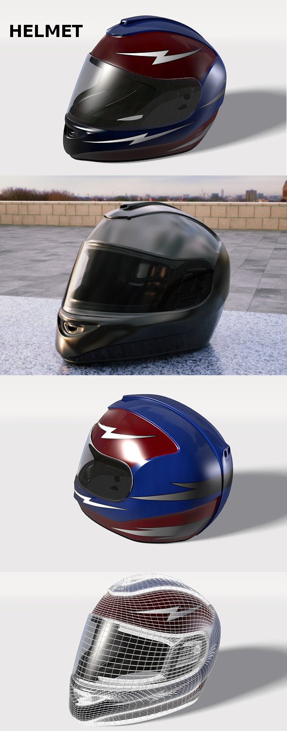 Helmet - 3Docean 179073
