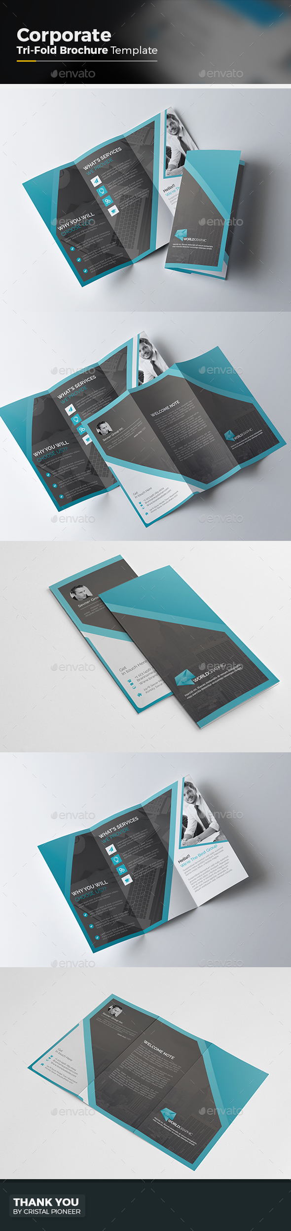 Tri fold Brochure - Corporate Brochures