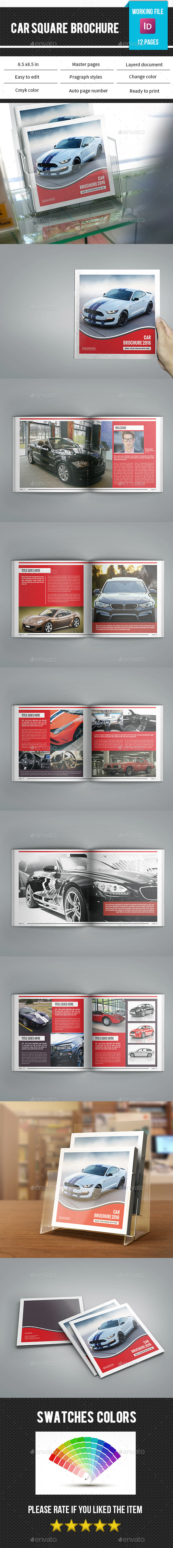 Square Car Brochure/Catalog-V79 - Catalogs Brochures