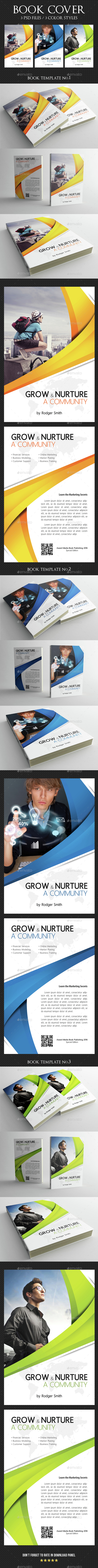 Book Cover Template 07 - Miscellaneous Print Templates