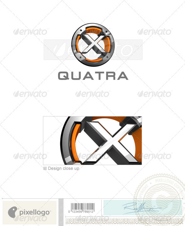 X Logo - 3D-494-X - Letters Logo Templates