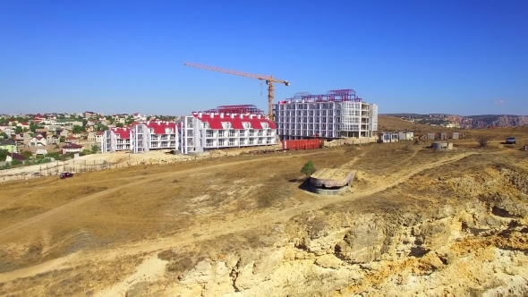 New Tourist Complex Construction On Fiolent Cape In Crimea