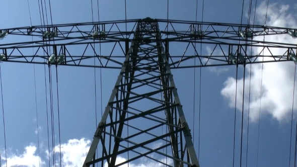 Electricity Pylon - Power Lines -  