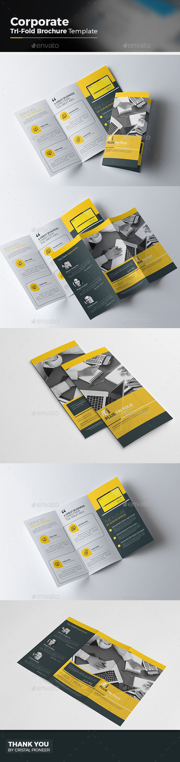 Corporate Tri fold Brochure - Corporate Brochures