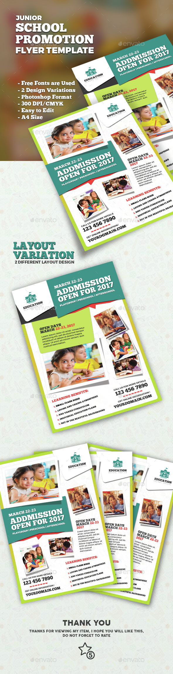 School Flyer - Corporate Flyers