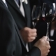 Glasses Of Wine In Hands. Men Holding Glasses Of Wine. - VideoHive Item for Sale
