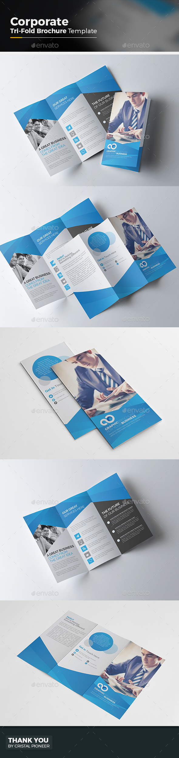 Tri fold Multipurpose Brochure - Corporate Brochures