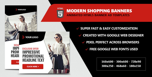 Modern Shopping Banners - CodeCanyon 15175897