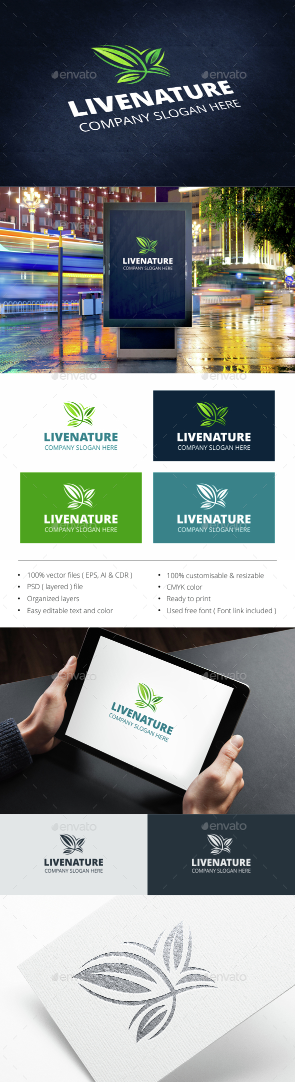Butterfly - Animals Logo Templates