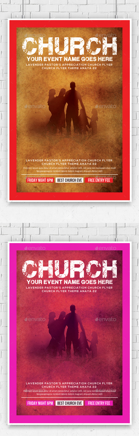 Awakened Soul Church Flyer - Church Flyers