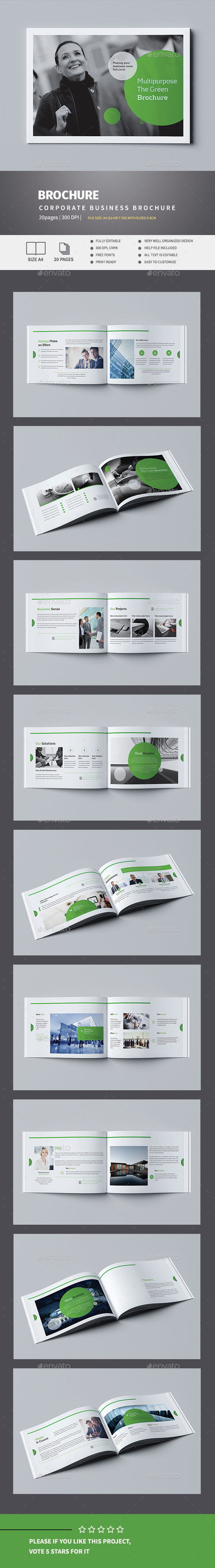 Green Business Brochure - Corporate Brochures
