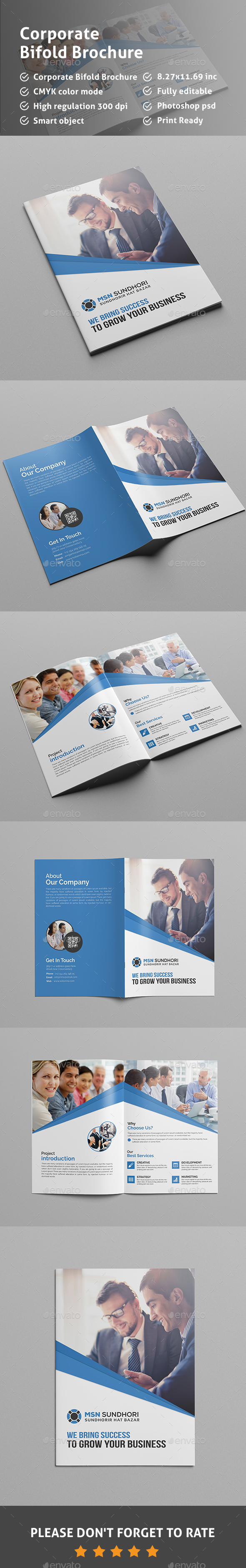 Bi-Fold Multipurpose Brochure - Corporate Brochures