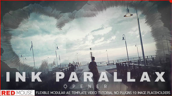 Ink Parallax Opener - VideoHive 15185040