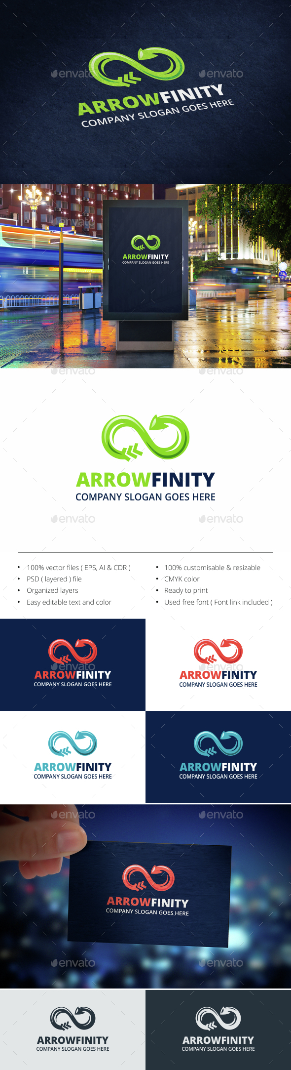 Infinity - Symbols Logo Templates