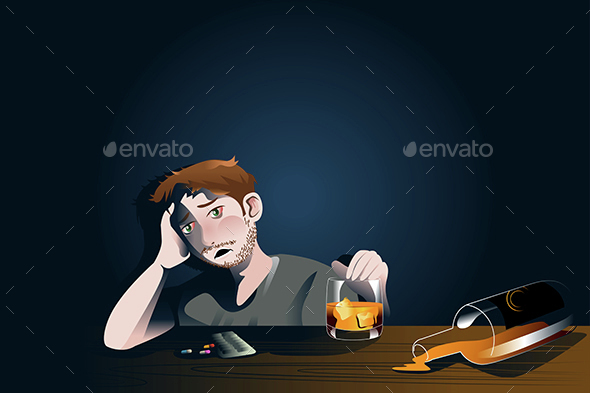 Emotional Crisis Concept - Miscellaneous Conceptual