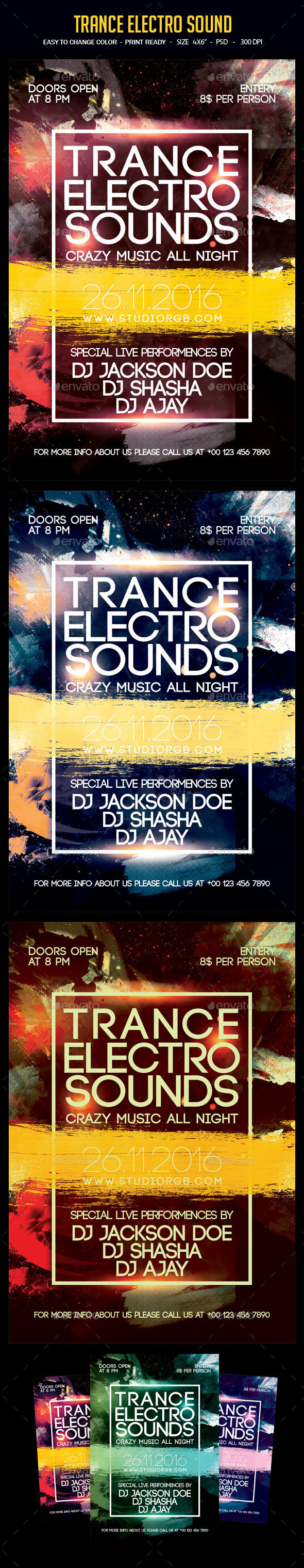 Trance Electro Sound - Clubs & Parties Events