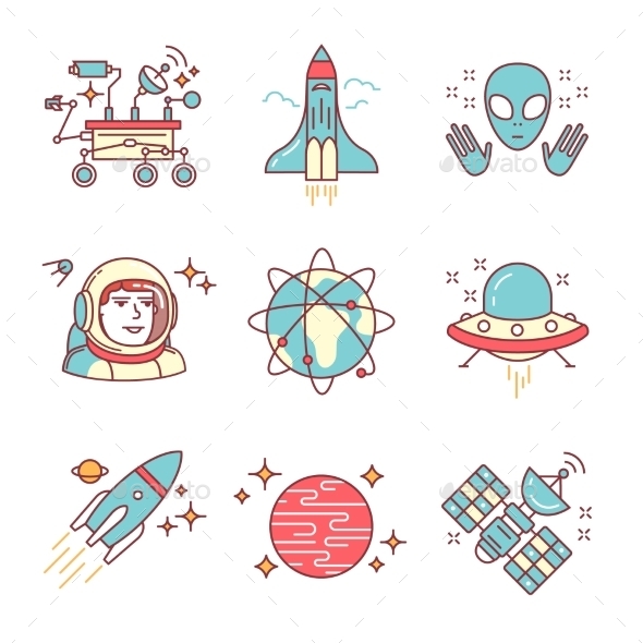Cosmos Exploration Set - Travel Conceptual