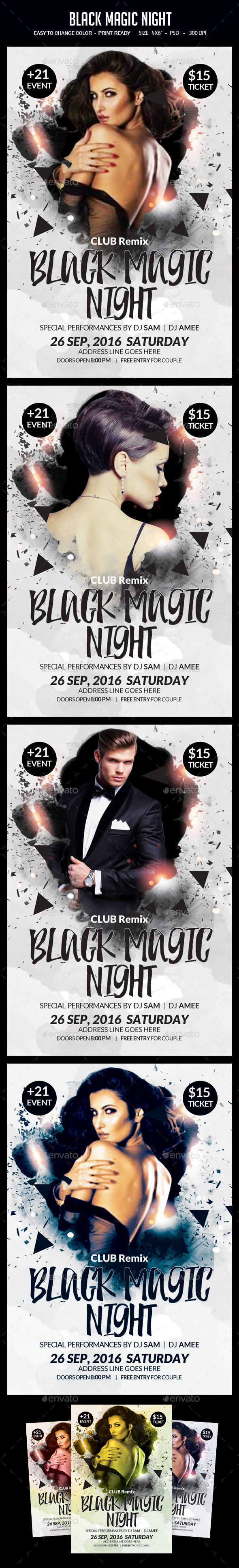 Black Magic Night - Clubs & Parties Events