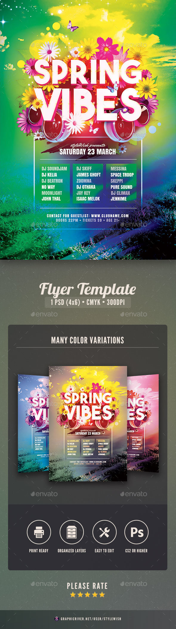 Spring Vibes Flyer