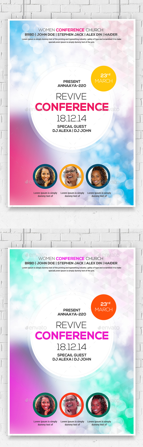 Revive Conference Church Flyer - Church Flyers
