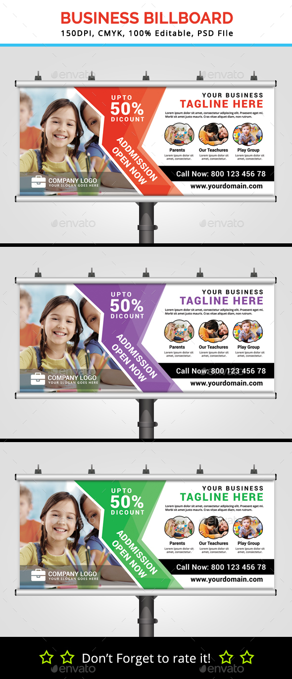 Business Billboard V6 - Signage Print Templates