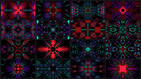 Cubic Kaleidoscope VJ Loops Pack II alt