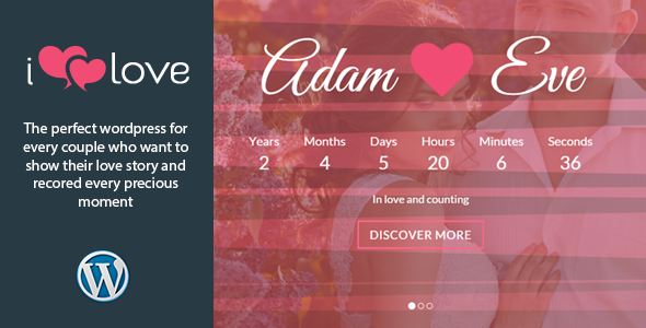ilove - Responsive Wedding Event WordPress Theme - Wedding WordPress