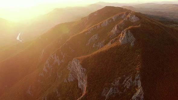 Aerial Mountain Range 3