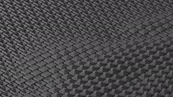 Black Waving Extruding Boxes alt