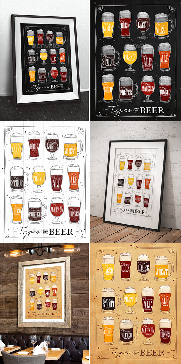 Beer Poster - Food Objects
