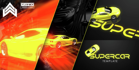 Supercar Logo - VideoHive 15208737