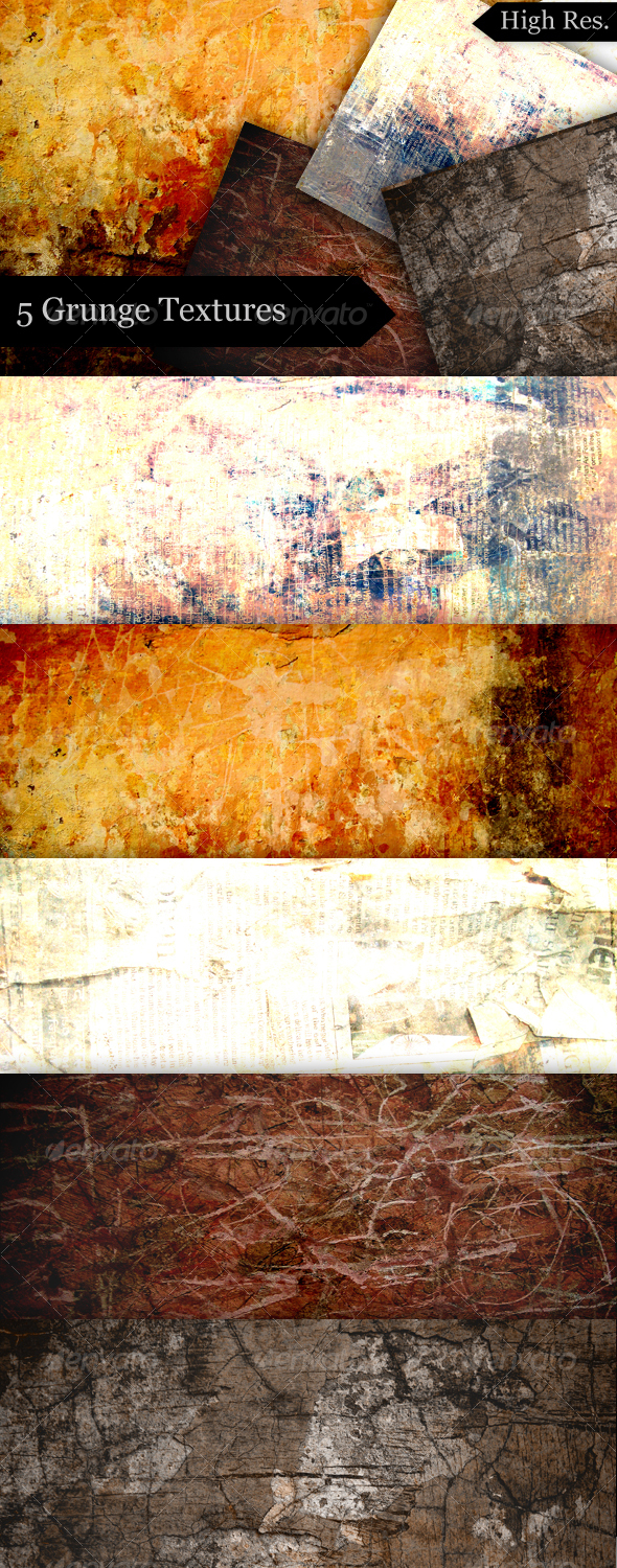 Grunge Portrait Textures For Photographers - Industrial / Grunge Textures