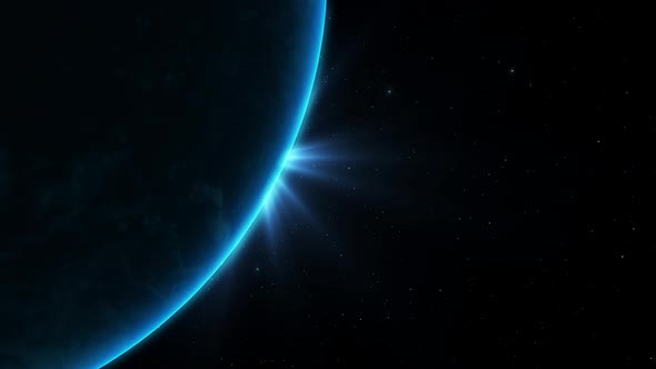 The Earth rotates on its axis alt