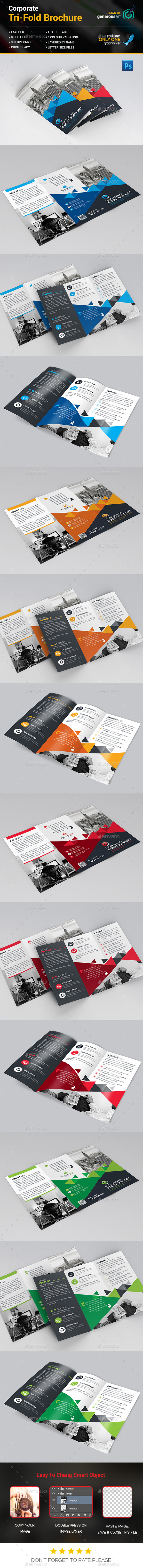 Creative Tri-Fold Brochure - Corporate Brochures