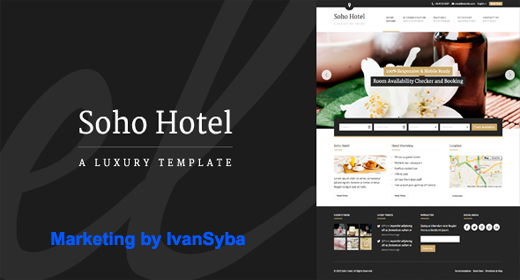 Hotel Restaurant Responsive Multi-Purpose Wordpress Theme