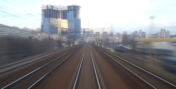 Train Departure City Speed Rails alt