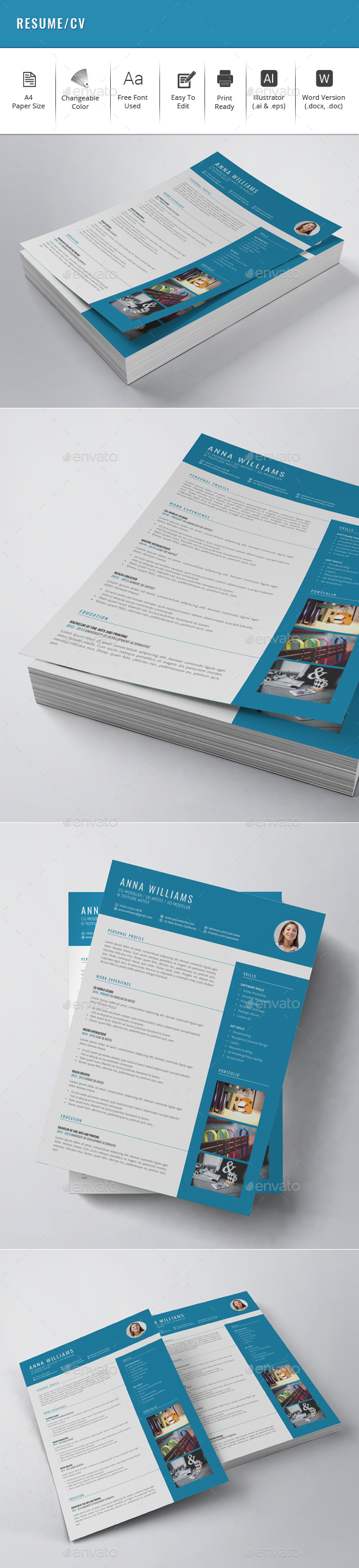 Resume/CV - Resumes Stationery