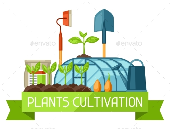 Concept With Agriculture Objects. - Industries Business