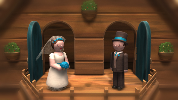 Toy Wedding Animation - VideoHive 15220788