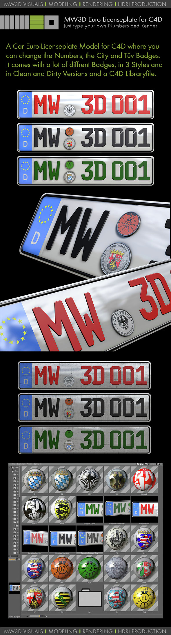 MW3D editable Car - 3Docean 15224552