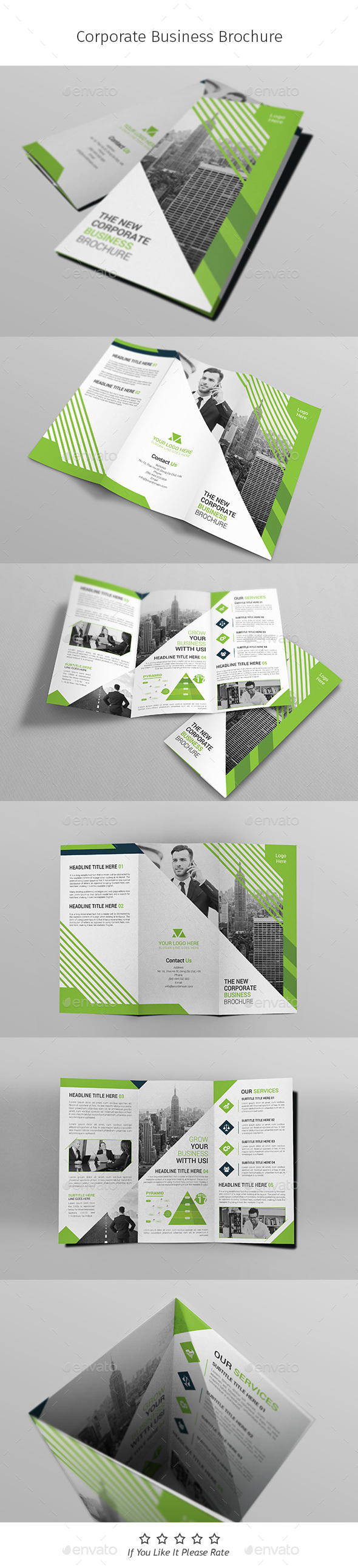 A4 Corporate Business Flyer Template Vol 05 - Corporate Brochures