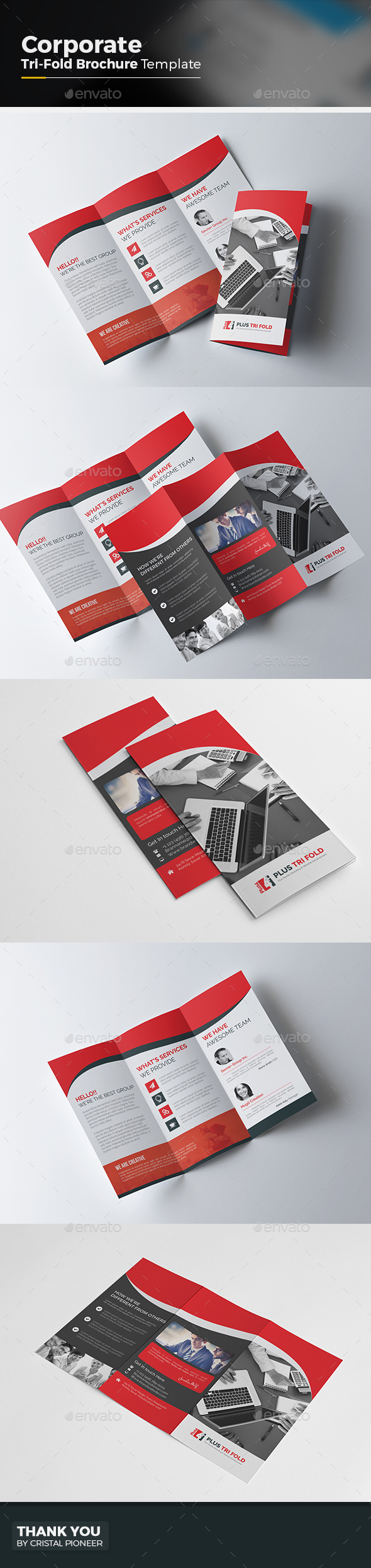 Corporate Tri fold Brochure - Corporate Brochures