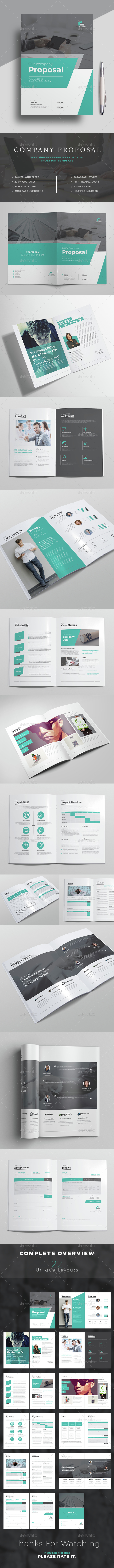 Proposal Template - Proposals & Invoices Stationery