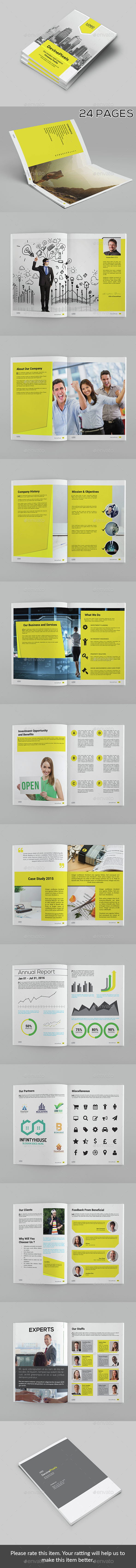 Modern Company Profile Brochure - Corporate Brochures