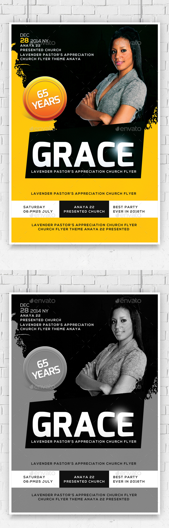 Grace Church Flyer - Church Flyers