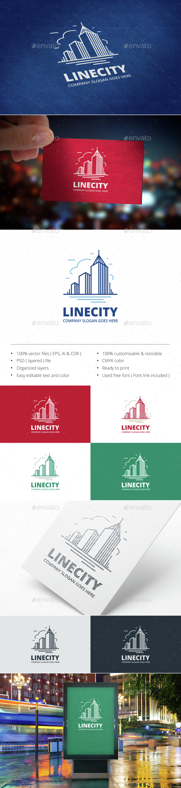 Building - Buildings Logo Templates
