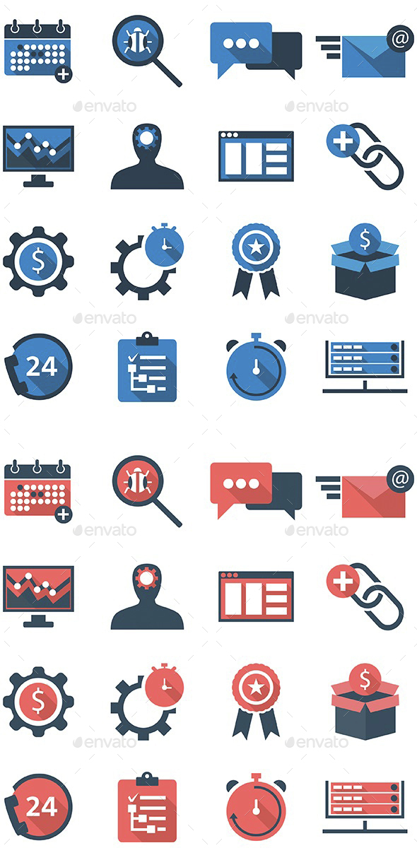 Fresh Business Icons V.2.0 - Business Icons