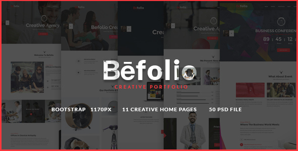 Befolio - Creative - ThemeForest 13721804