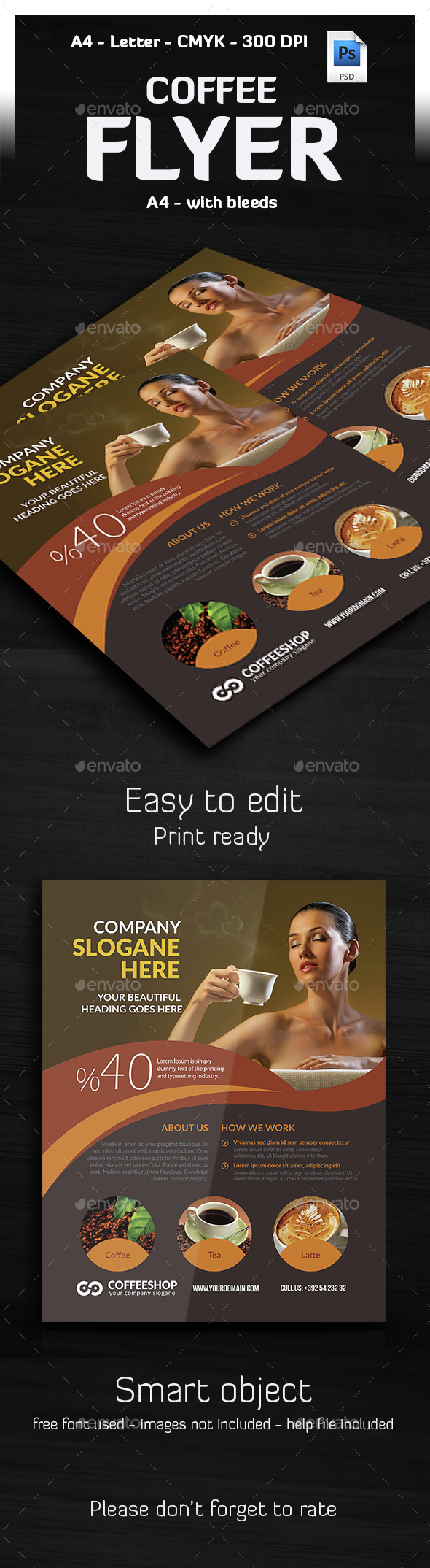 Coffee Flyer Template - Corporate Flyers
