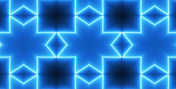 Neon Kaleidoscope Background